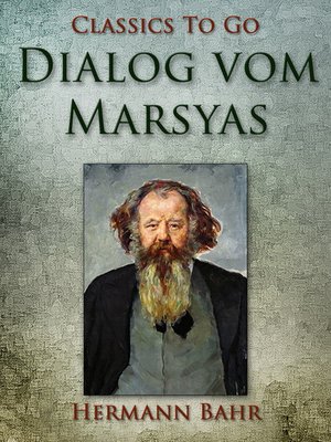 cover image of Dialog vom Marsyas
